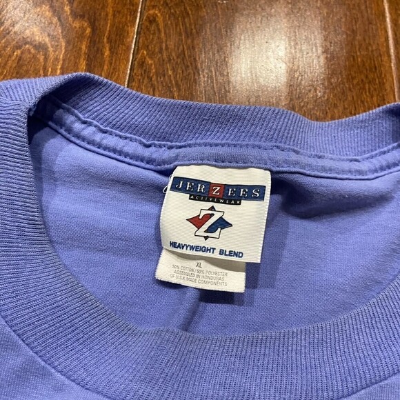 Wesley 2000 Walk For Others Community Charity Event Vintage Blue Yellow Size XL - Picture 7 of 7